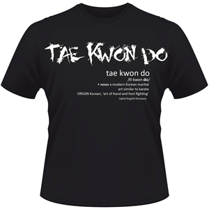 Taekwondo T-Shirts Black